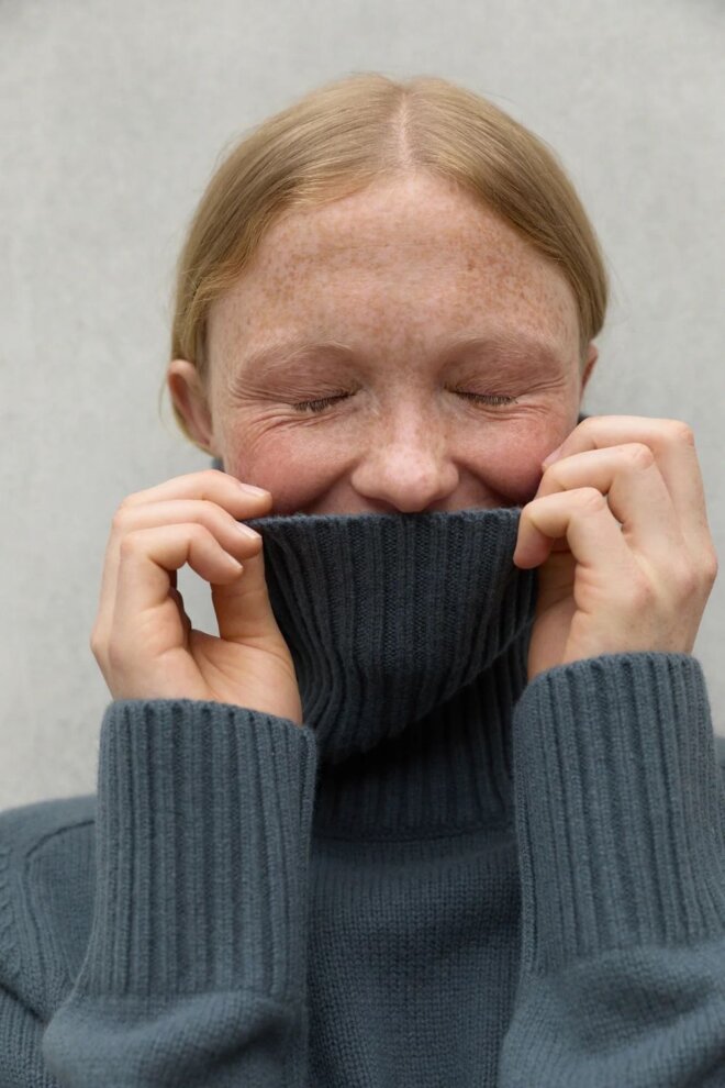 PULLOVER CAQUIALF GREEN SHADOW