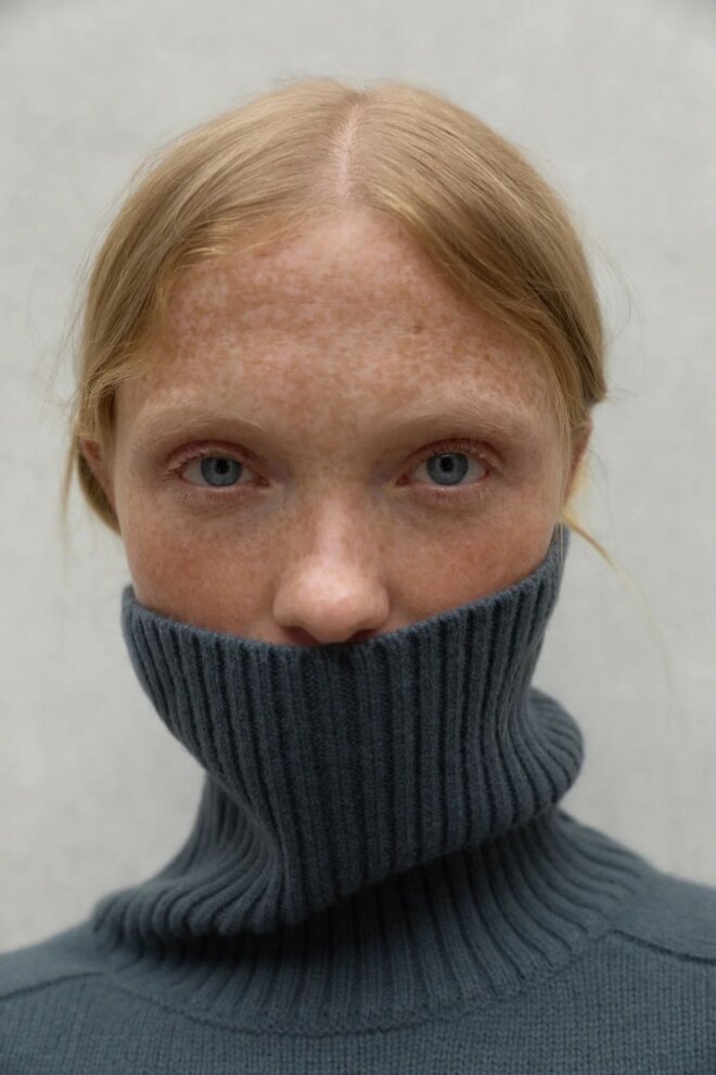 PULLOVER CAQUIALF GREEN SHADOW