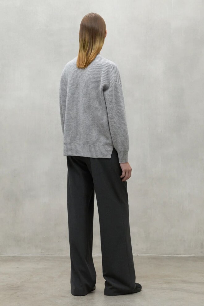 PULLOVER AZALEAALF LIGHT GREY MELANGE