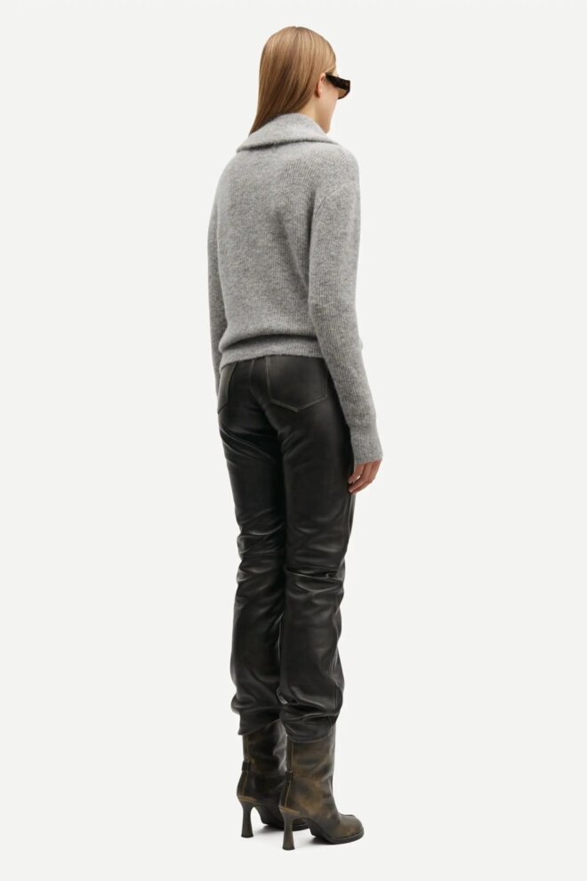 PULLOVER SAANOUR HZ SWEATER 7355 GREY MEL