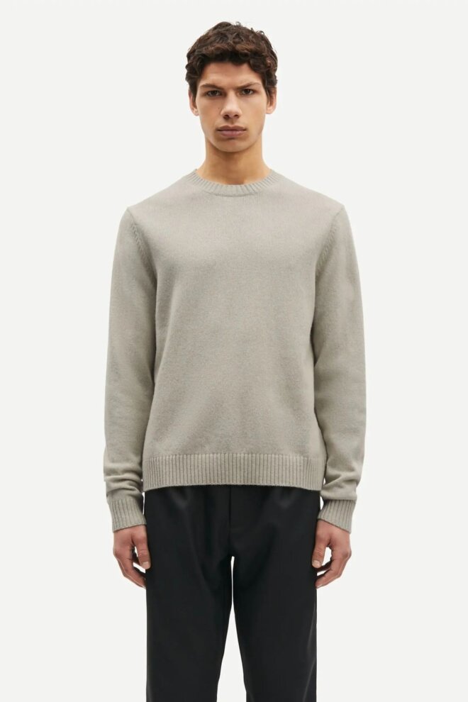 PULLOVER SYLLI CREW NECK 132 ABBEY STONE