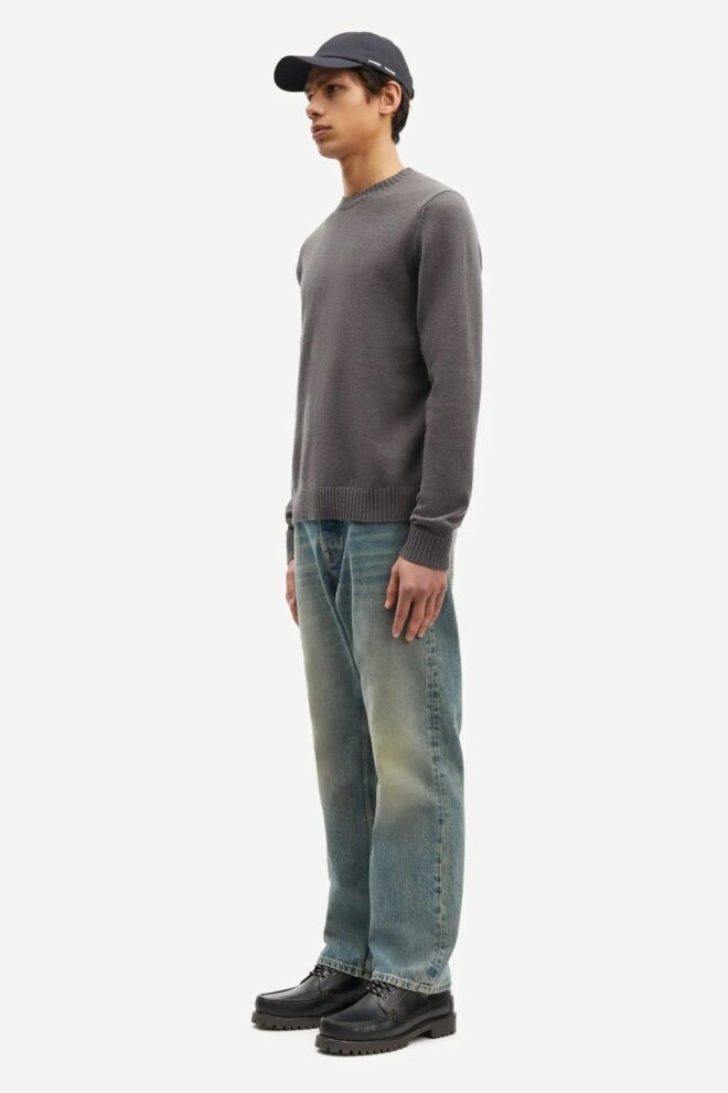 PULLOVER SYLLI CREW NECK 132 VOLCANIC ASH