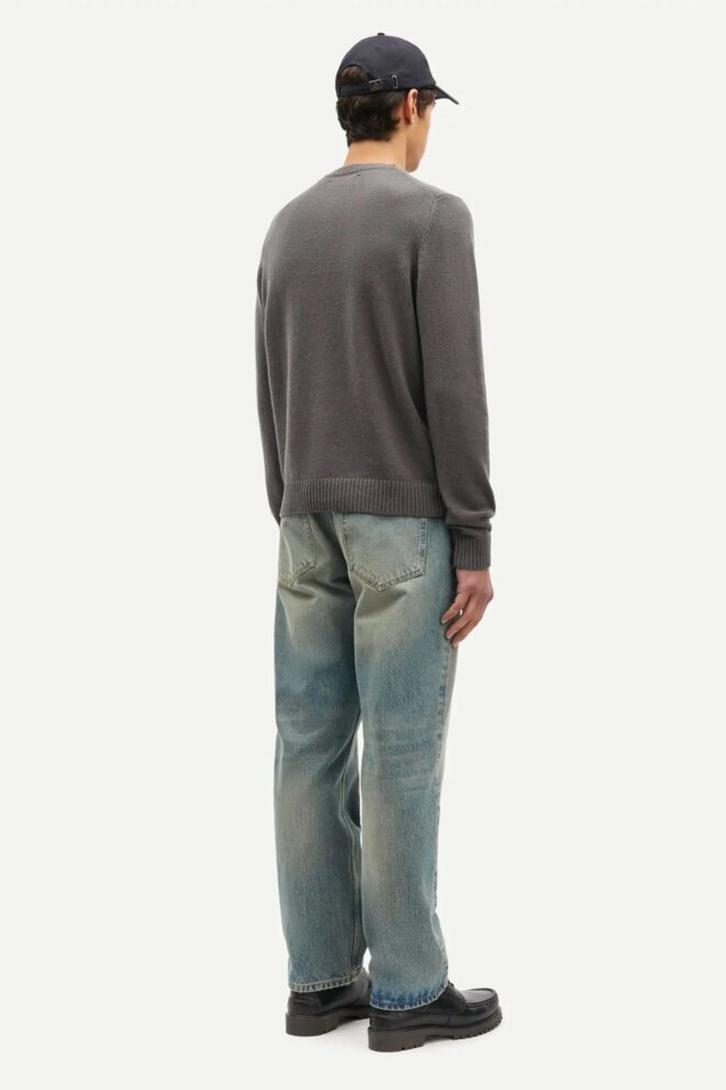 PULLOVER SYLLI CREW NECK 132 VOLCANIC ASH