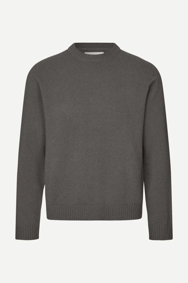 PULLOVER SYLLI CREW NECK 132 VOLCANIC ASH