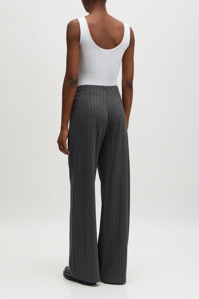 HOSE KALINDA PANTS GREY PINSTRIPE