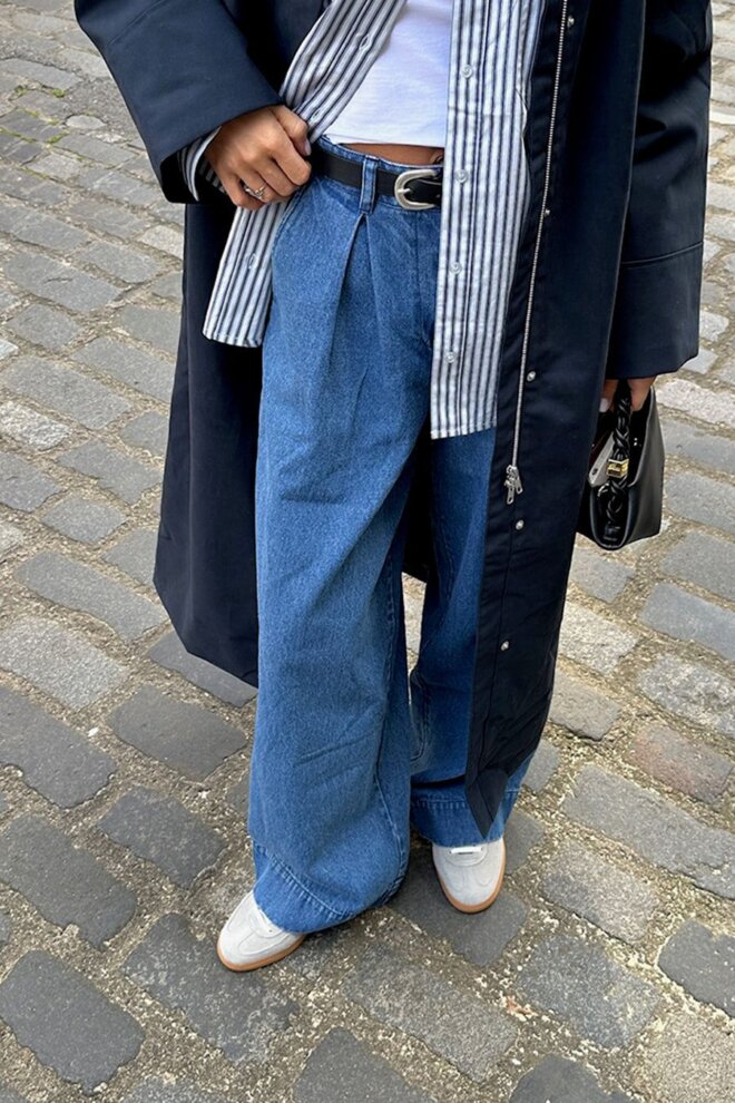 HOSE TOREMD DENIM MEDIUM BLUE