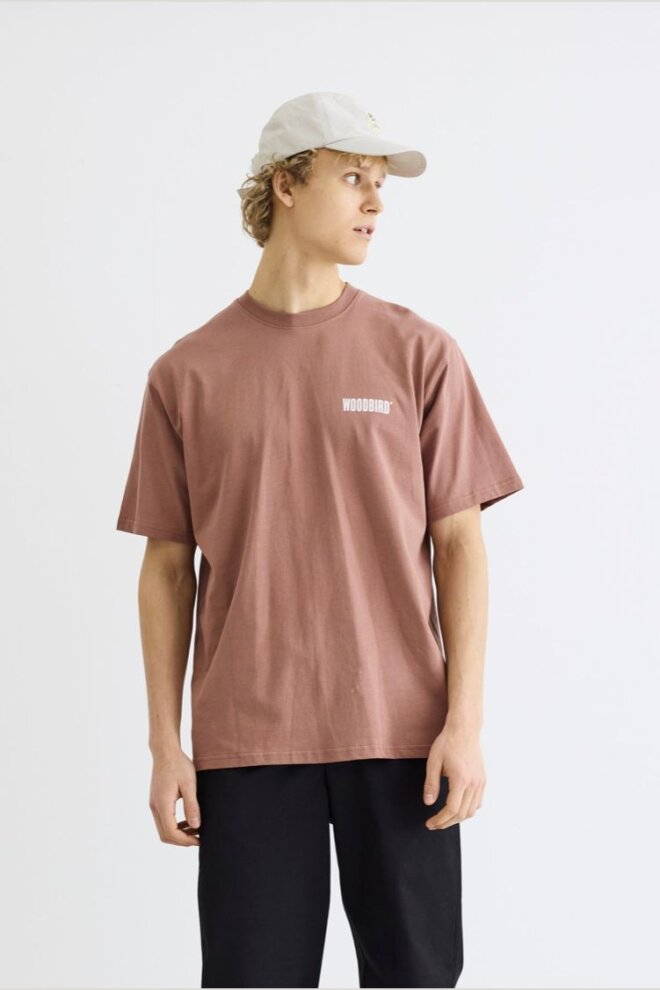 SHIRT WBBAINE CHOP TEE BURN RED