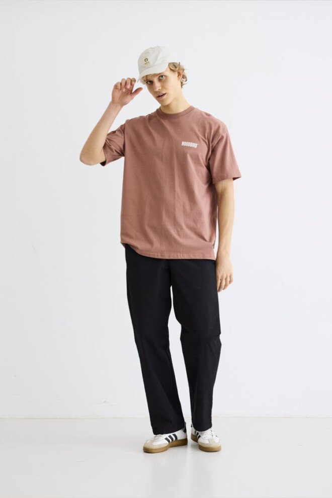 SHIRT WBBAINE CHOP TEE BURN RED