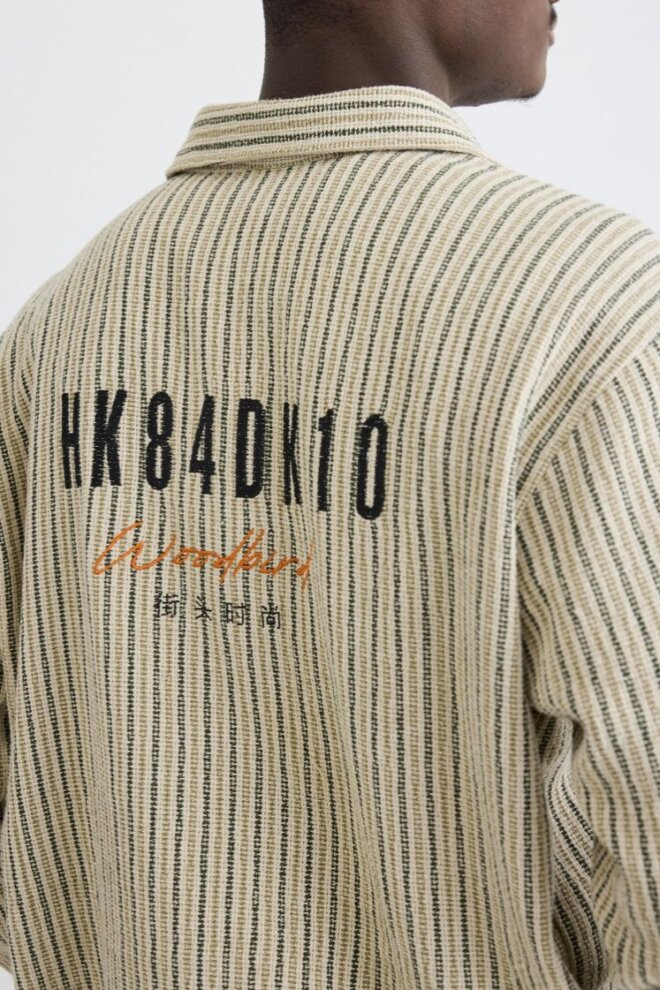 HEMD WBYUZO KNITTED SHIRT OFF WHITE