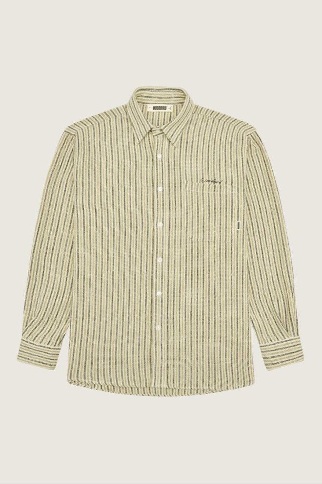 HEMD WBYUZO KNITTED SHIRT OFF WHITE