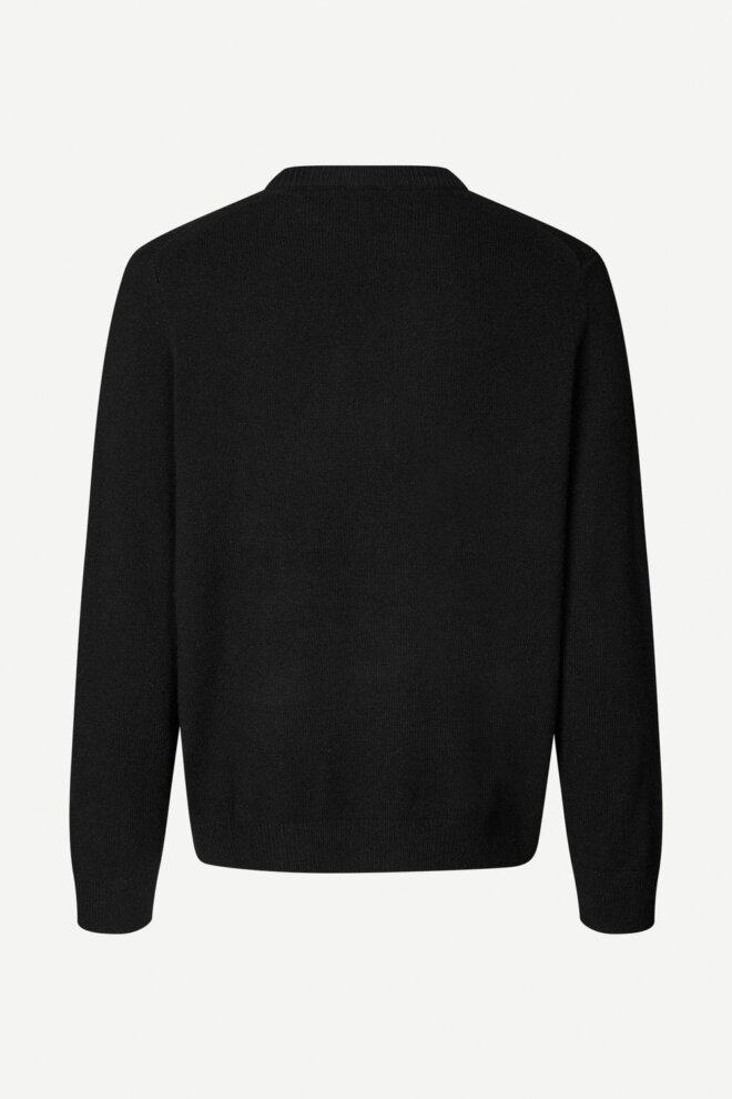 PULLOVER ISAK KNIT SWEATER 15010 BLACK