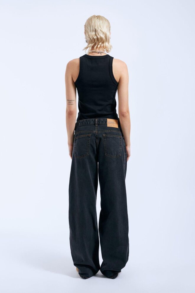 JEANS HILL DUST WASHED BLACK