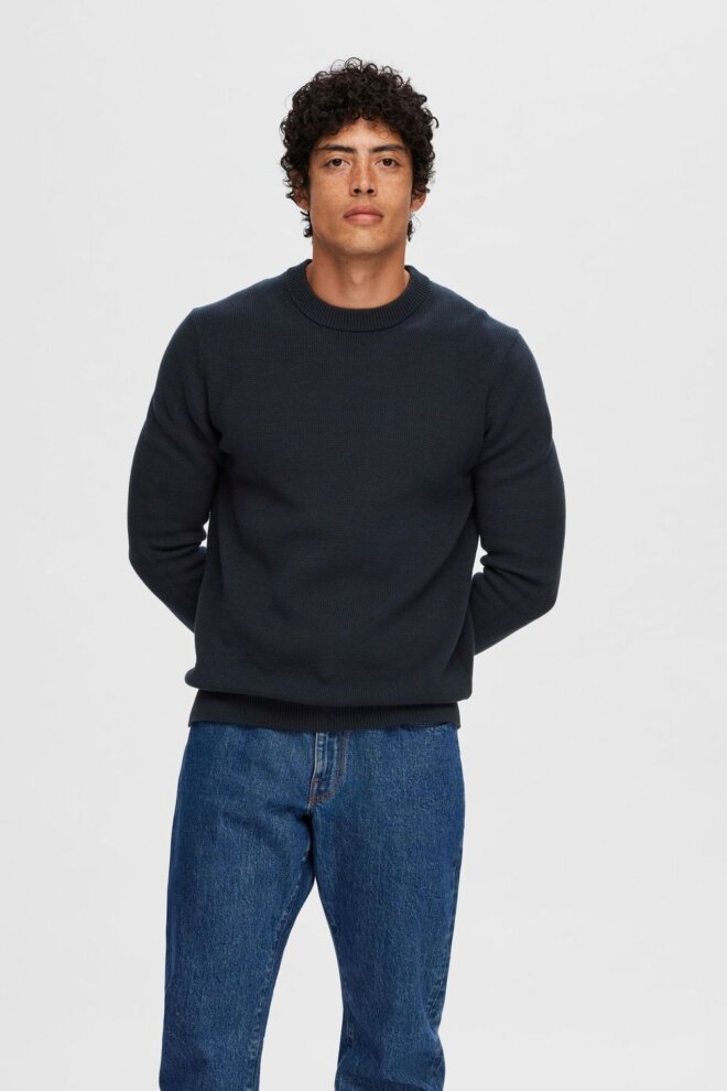 PULLOVER 16092599 SLHDANE LS STRUCTURE CREW