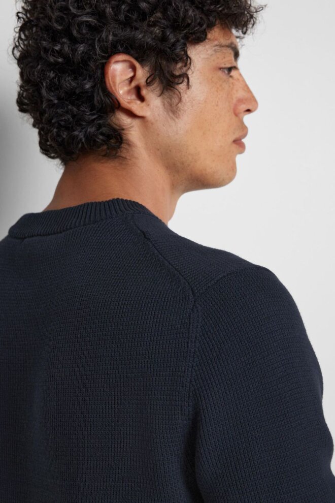 PULLOVER 16092599 SLHDANE LS STRUCTURE CREW