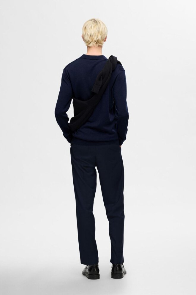POLO 16094654 SLHTRAY LS POLO NAVY BLAZ