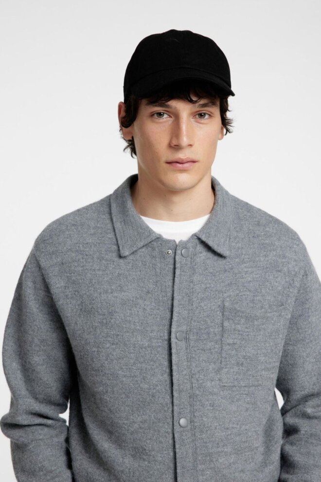 JACKE 16094584 SLHREASON LS MEDIUM GREY