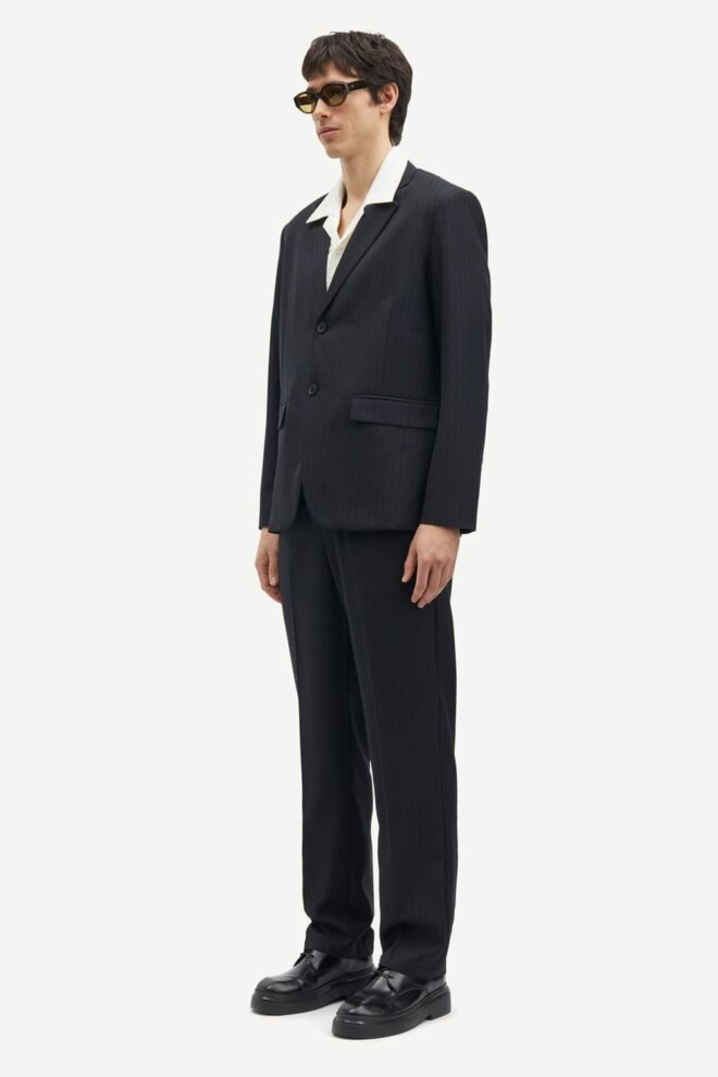 SAKKO SACHO BLAZER 15348 BLACK PINSTRIPE