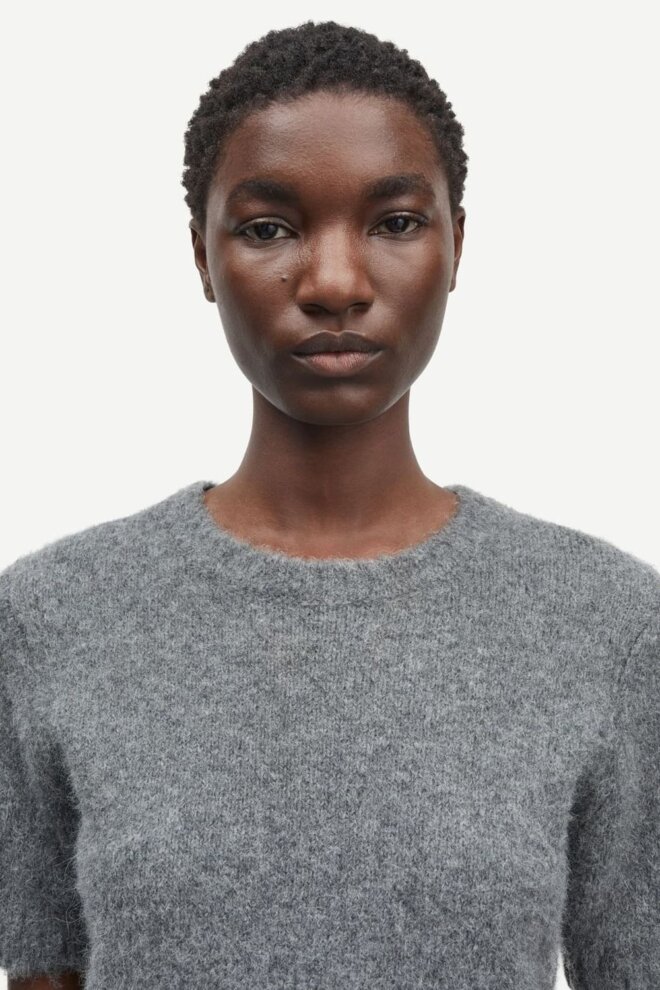 PULLOVER SAJEANNE TOP 15425 IRON GATE