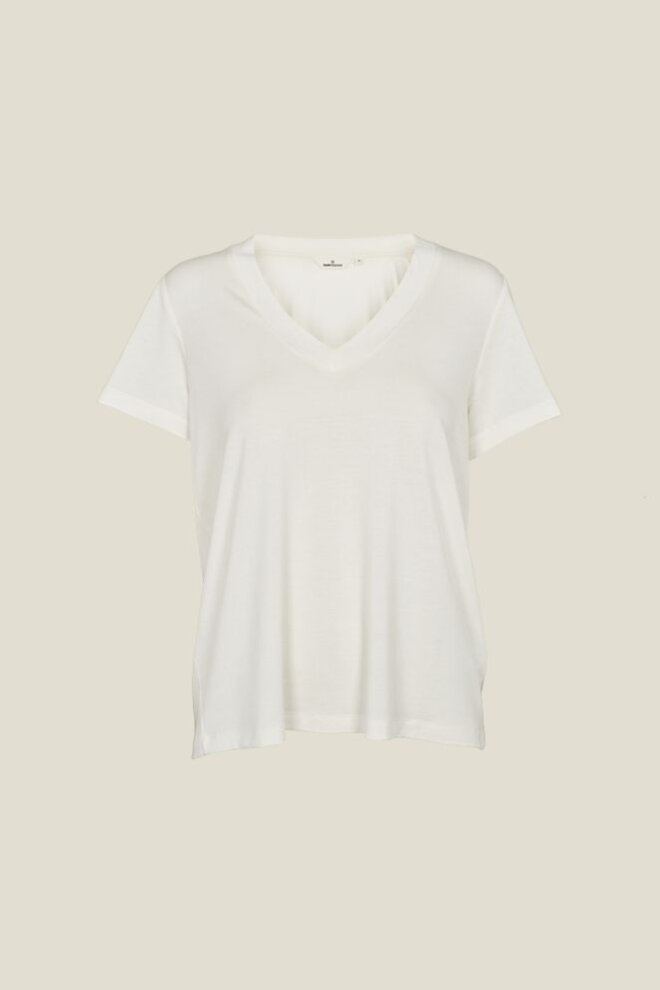 SHIRT JOLINE V-NECK OFF WHITE