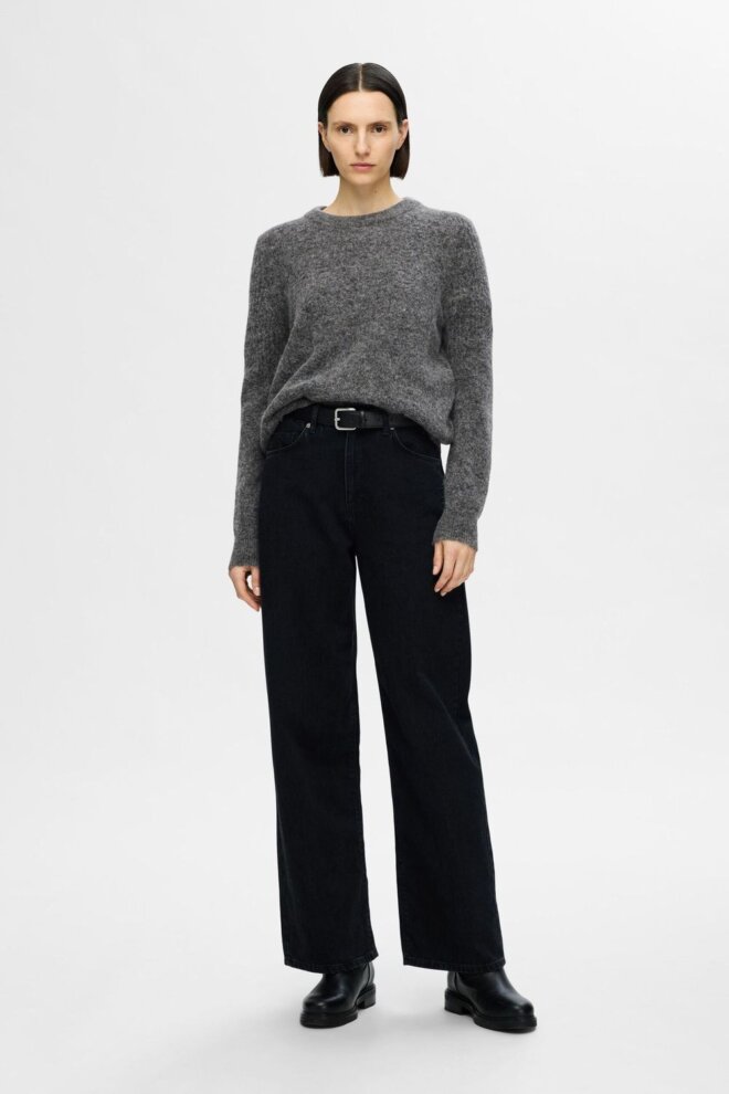 PULLOVER 16094157 SLFSIA RAS LS MEDIUM