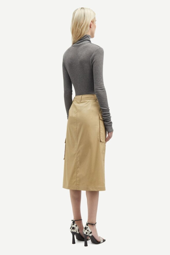 SHIRT SASONNET LS T-NECK 15338 MID GREY M