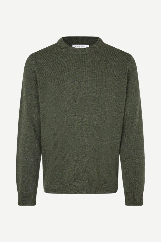 PULLOVER ISAK KNIT SWEATER 15010 FOREST