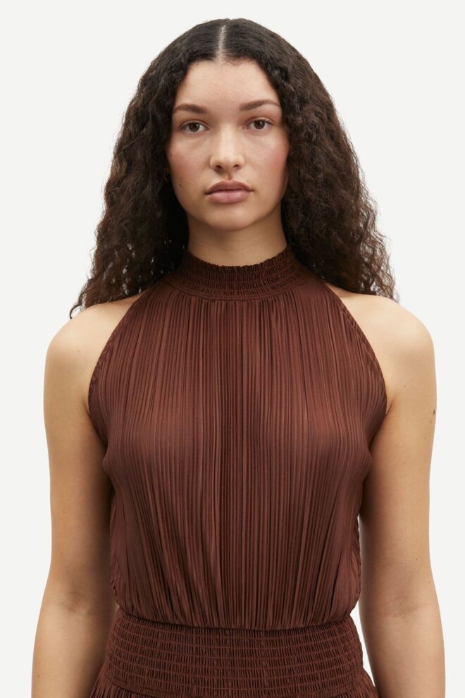 KLEID UMA DRESS 10167 CAPPUCCINO