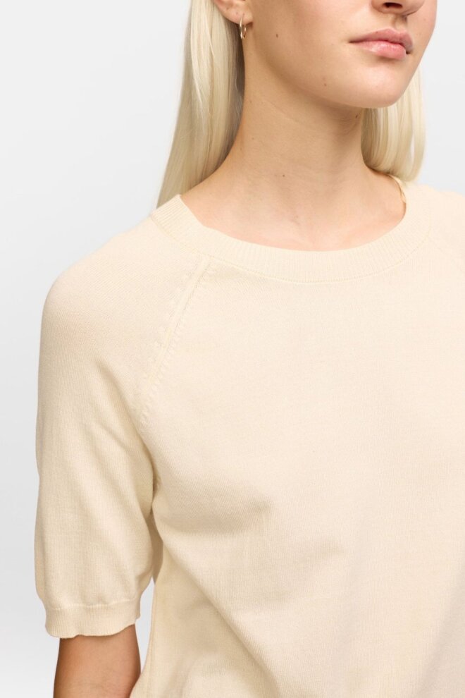 PULLOVER SRMARLA SS O-NECK KNIT ARCTIC