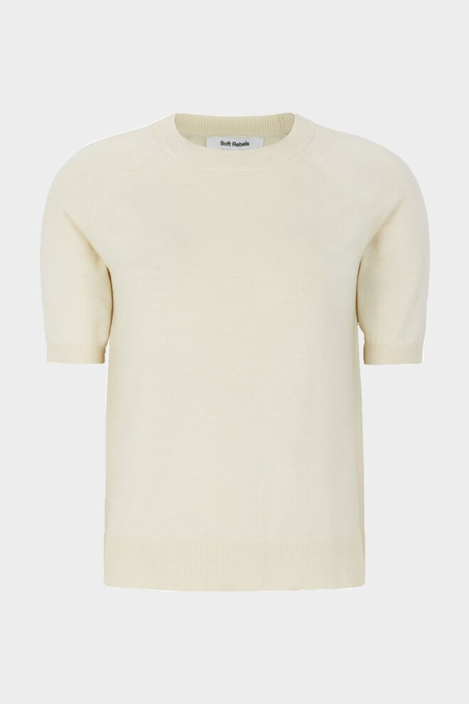 PULLOVER SRMARLA SS O-NECK KNIT ARCTIC