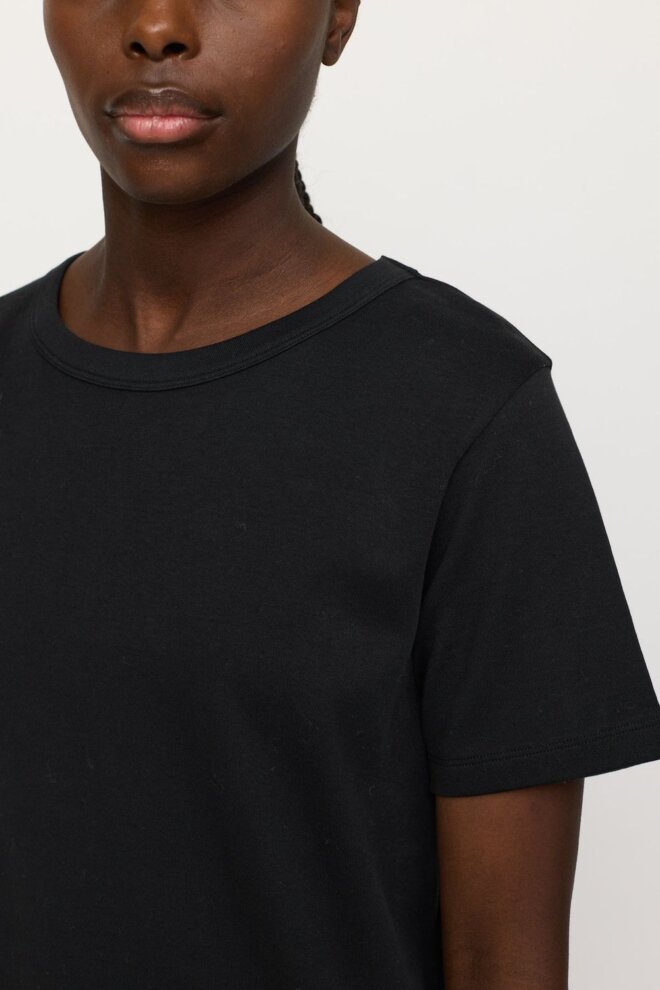 SHIRT SRHELLA T-SHIRT GOTS BLACK