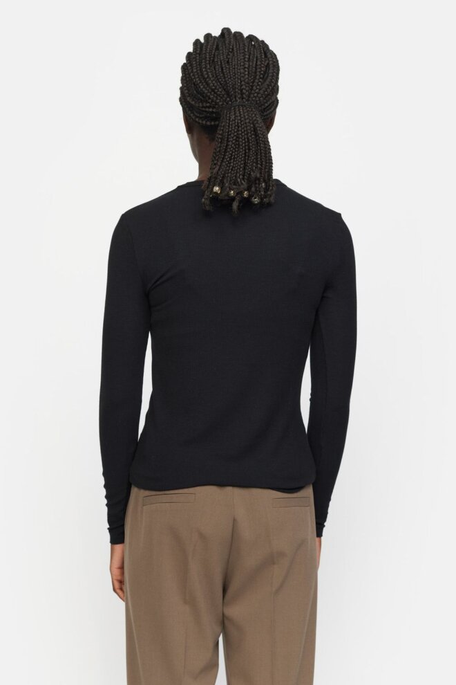 SHIRT SRFENJA O-NECK TOP BLACK