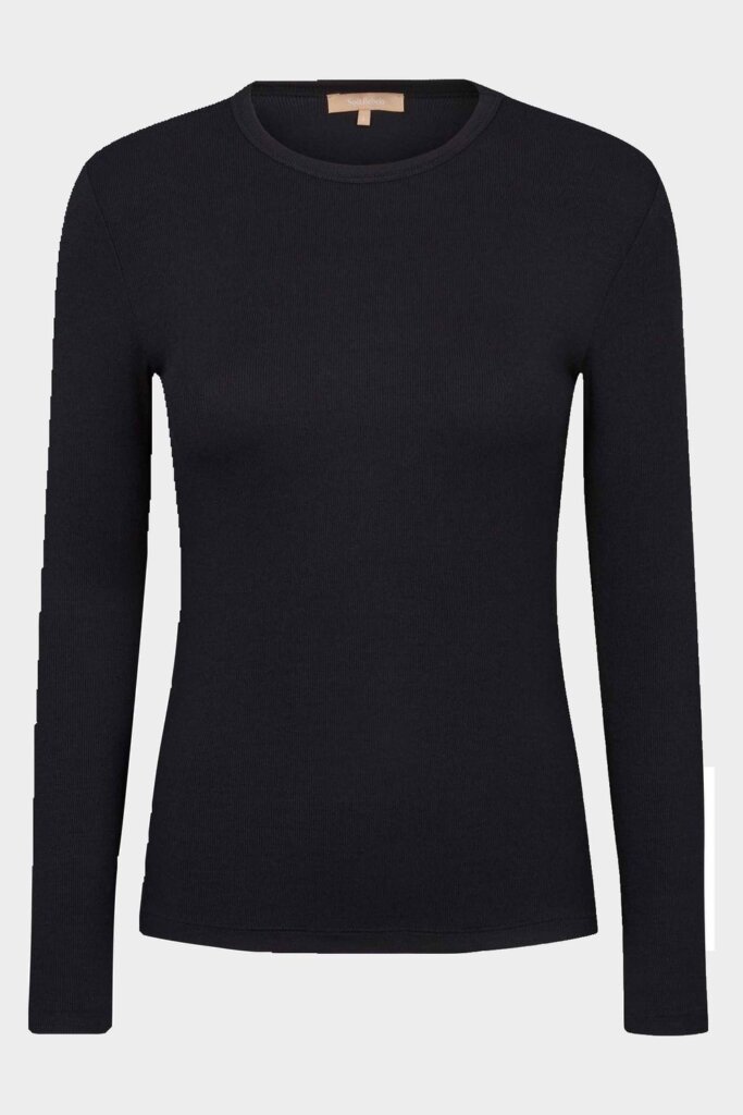 SHIRT SRFENJA O-NECK TOP BLACK