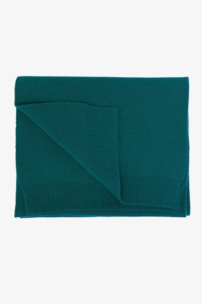 SCHAL MERINO WOOL SCARF OCEAN