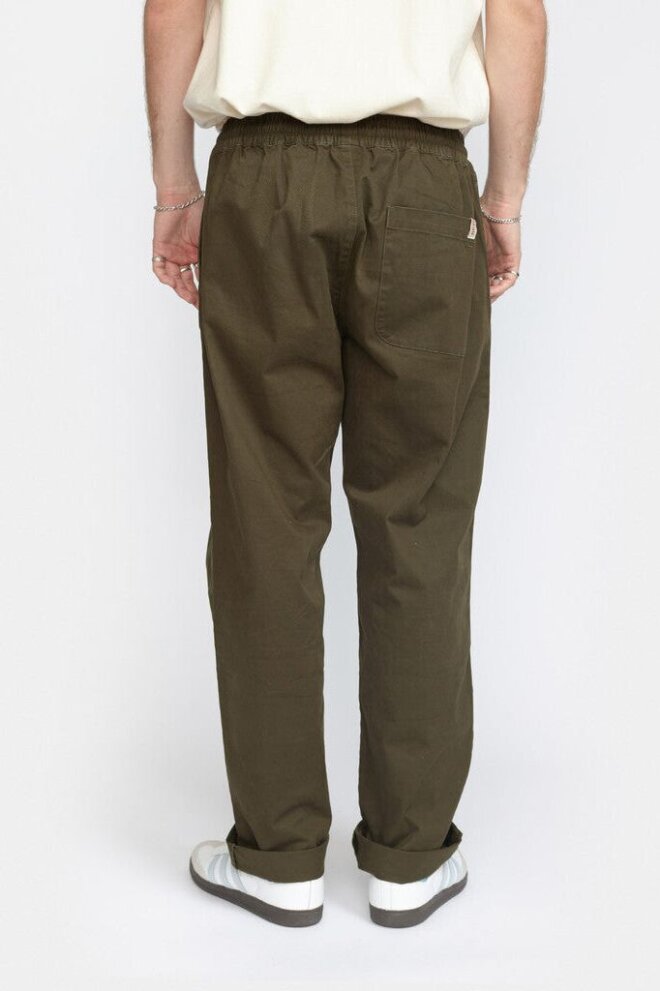 HOSE 5874 CASUAL TROUSERS LIGHTARMY