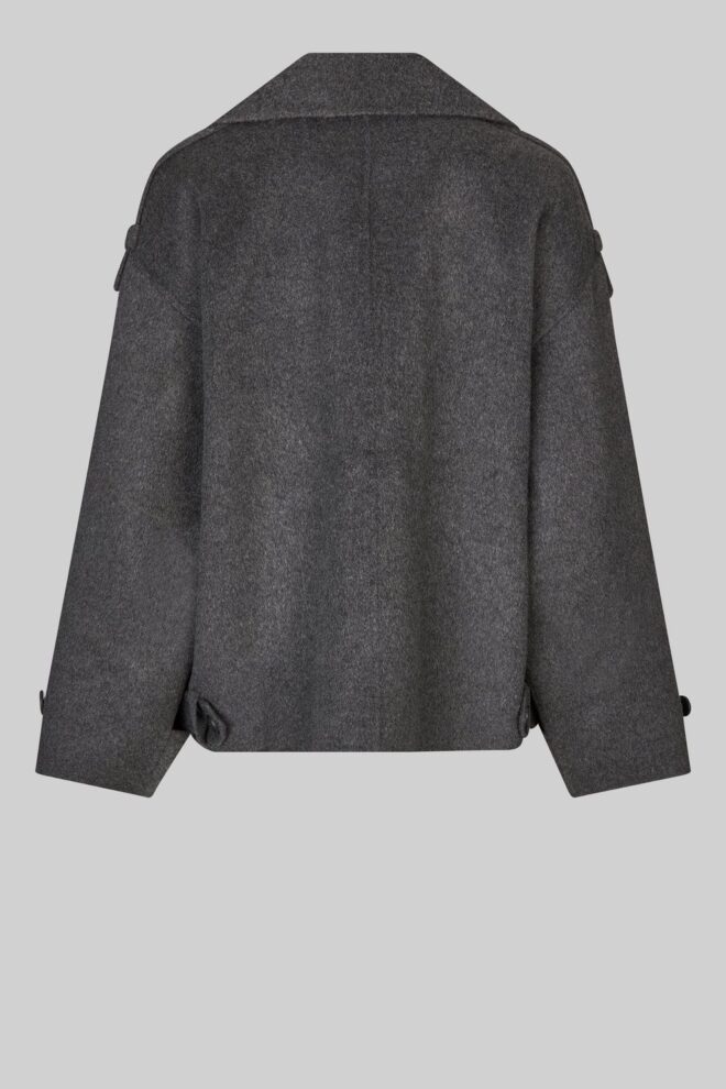 JACKE WALANCE SHORT JACKET DARK GREY