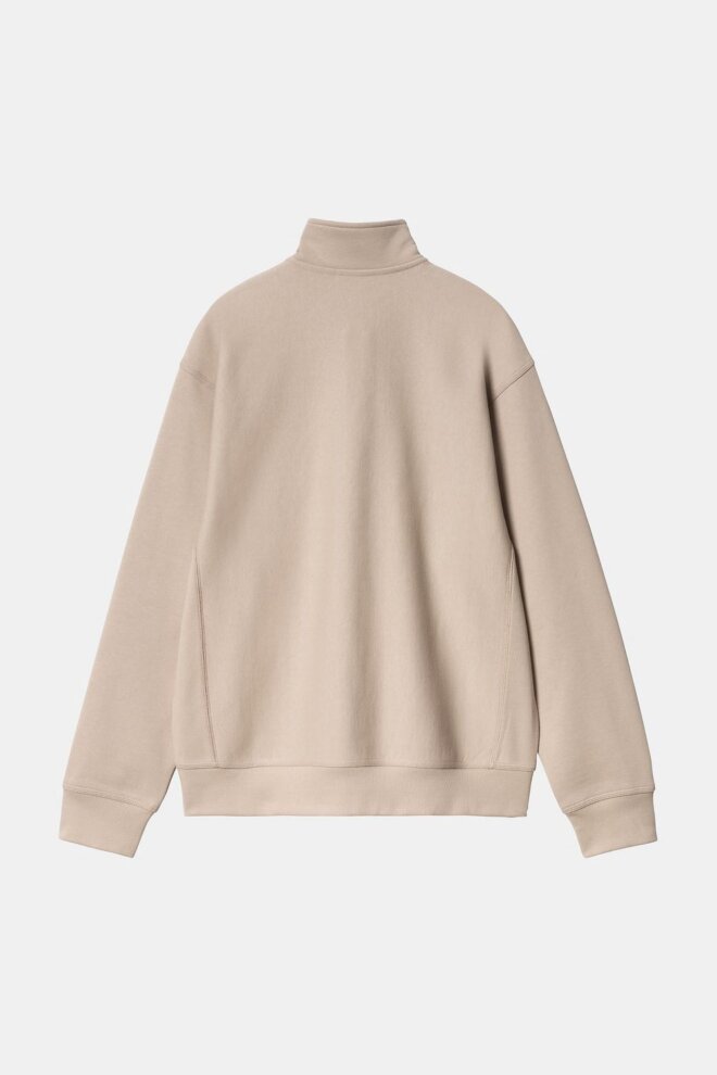 SWEATER HALF ZIP AMERICAN FLEUR DE SEL