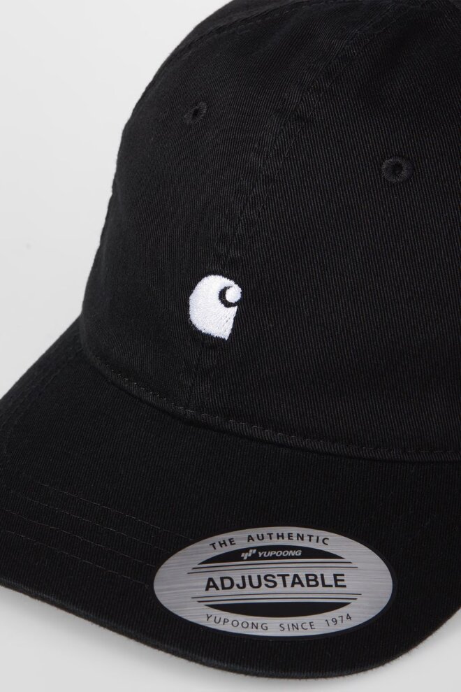 CAP MADISON LOGO BAP BLACK/WHITE