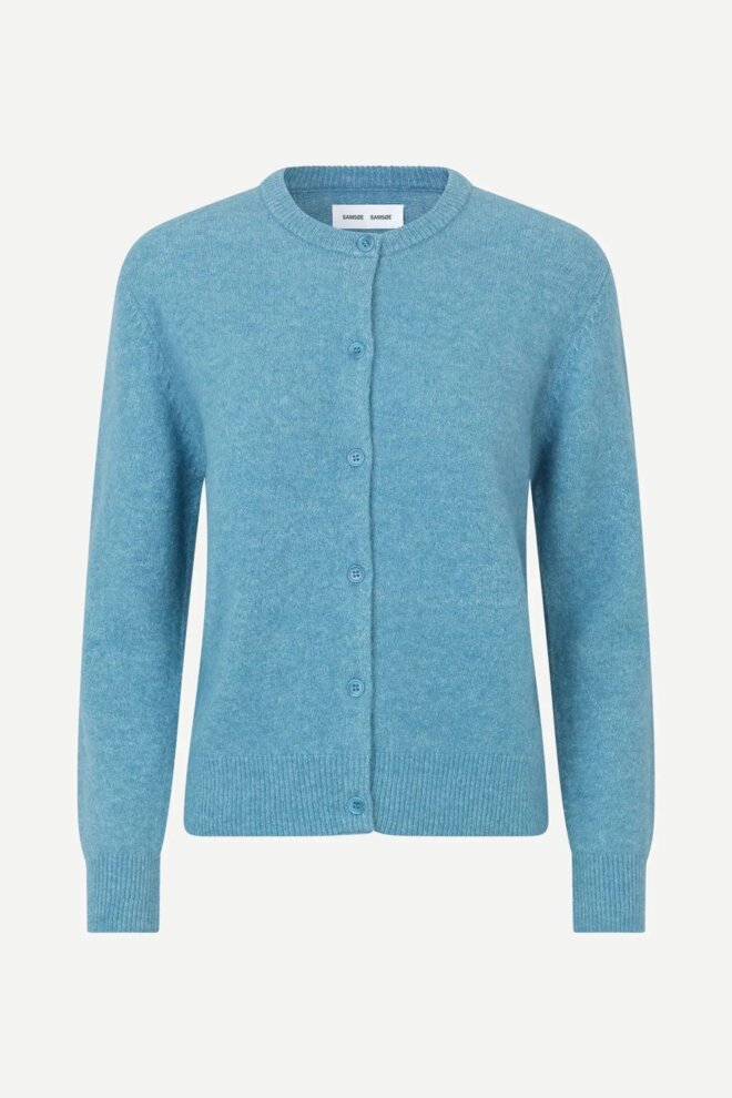 WESTE NOR SHORT CARDIGAN 7355 BLUE HEAVEN
