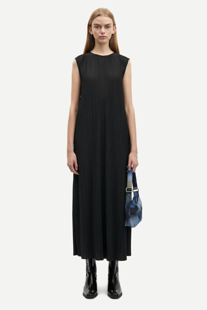 KLEID SAUMA O-N DRESS 10167 BLACK