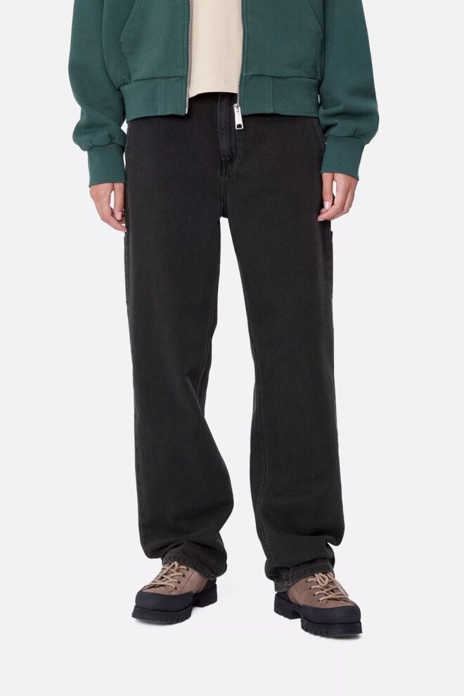 HOSE PIERCE PANT STRAIGHT BLACK