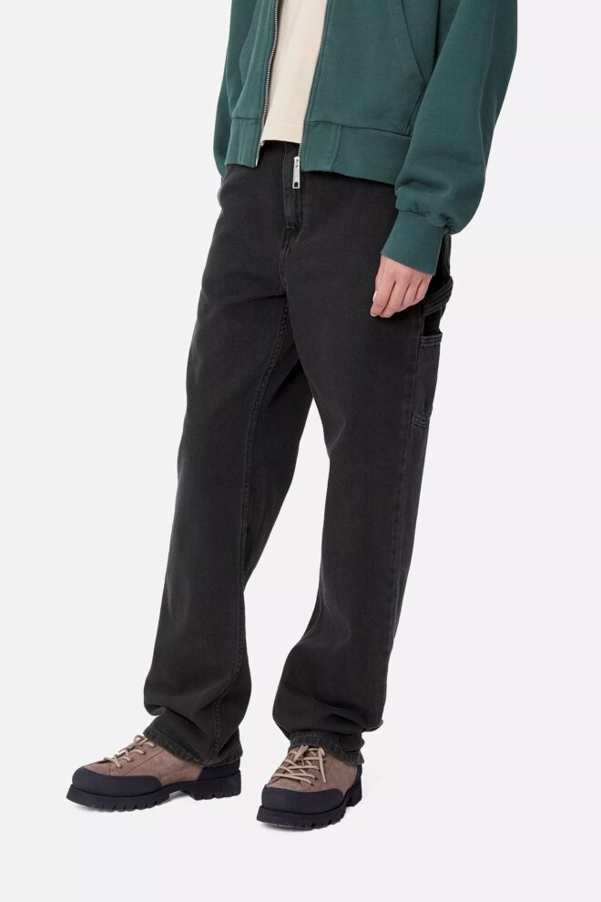 HOSE PIERCE PANT STRAIGHT BLACK