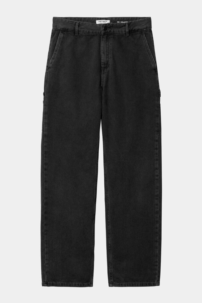 HOSE PIERCE PANT STRAIGHT BLACK