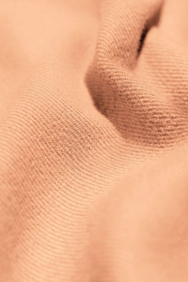 HEMD ORGANIC FLANNEL SHIRT SANDSTONE ORA