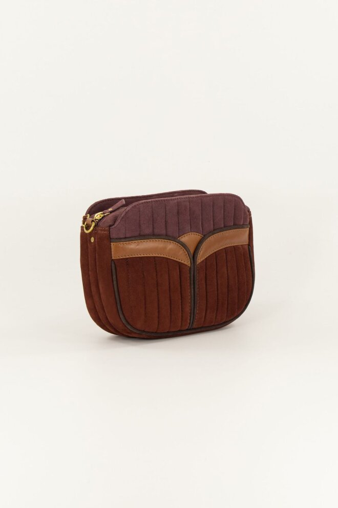 TASCHE DIVINE SUEDE FALL BLOOM