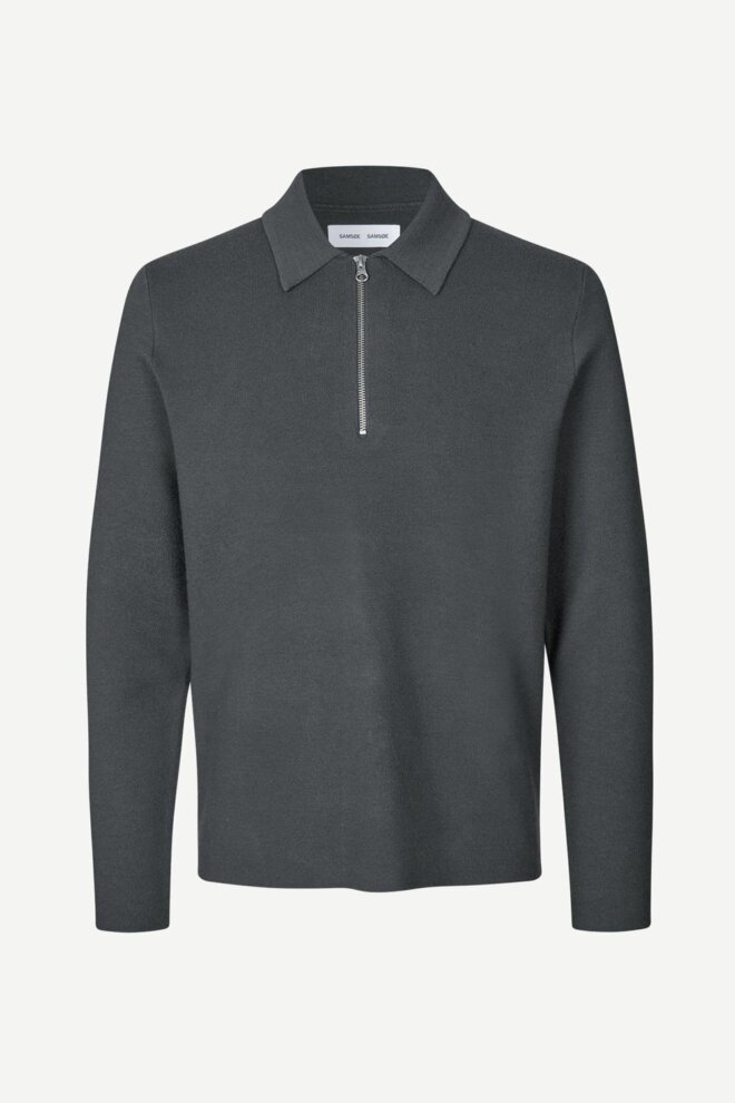 PULLOVER GUNA HALF ZIP 10490 VOLCANIC ASH