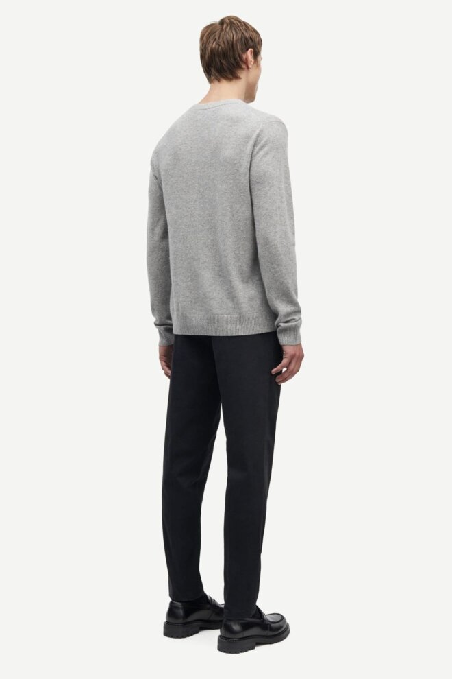 PULLOVER NOBIS CREW NECK 6304 GREY MEL