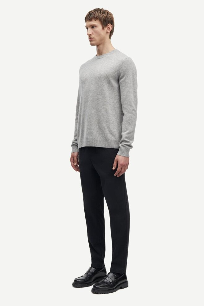 PULLOVER NOBIS CREW NECK 6304 GREY MEL