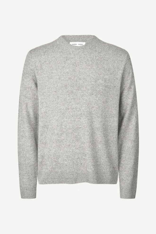 PULLOVER NOBIS CREW NECK 6304 GREY MEL