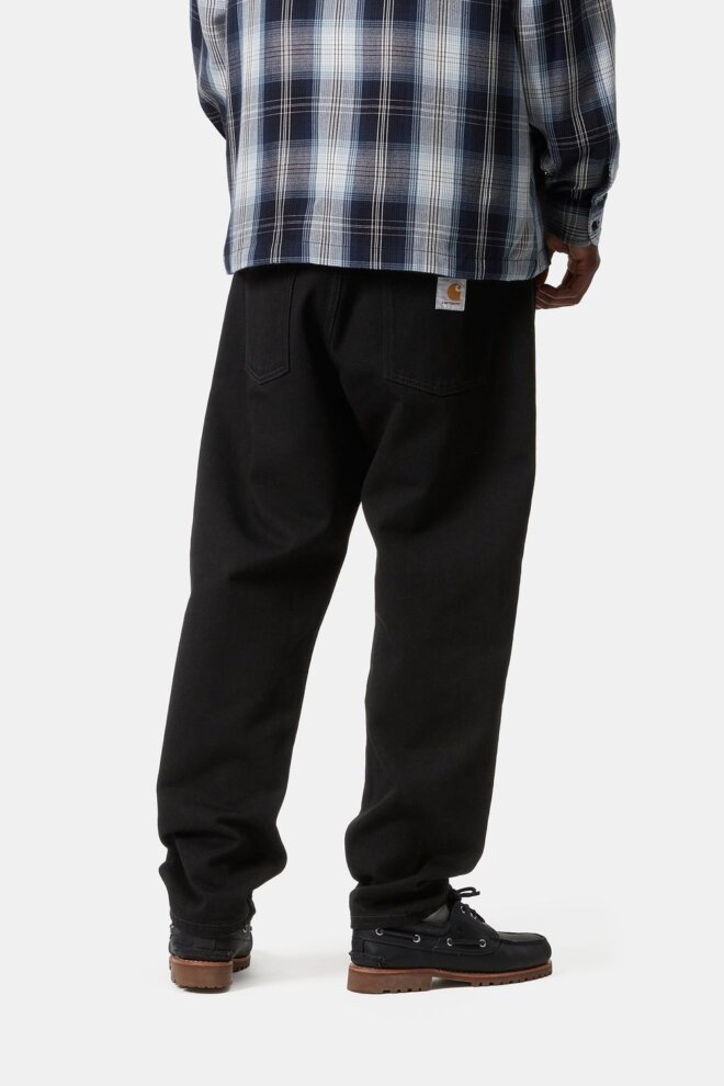 JEANS NEWEL PANT BLACK ONE WASH