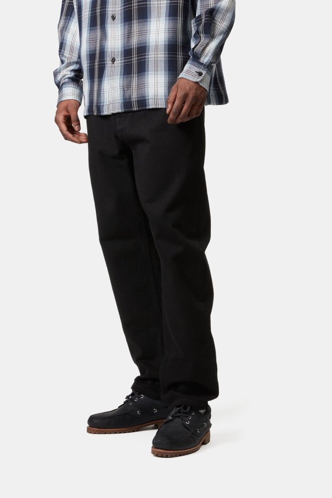 JEANS NEWEL PANT BLACK ONE WASH